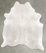 Medium Grey X-Large Brazilian Cowhide Rug 7'1"H x 5'11"W #B30339 by Hudson Hides