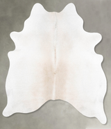 Grey with Beige Large Brazilian Cowhide Rug 7'0"H x 5'8"W #B30344 by Hudson Hides