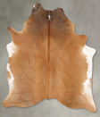 Light Caramel X-Large Brazilian Cowhide Rug 7'3"H x 6'3"W #B30346 by Hudson Hides