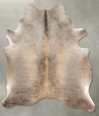 Taupe X-Large Brazilian Cowhide Rug 7'7"H x 5'9"W #B30347 by Hudson Hides