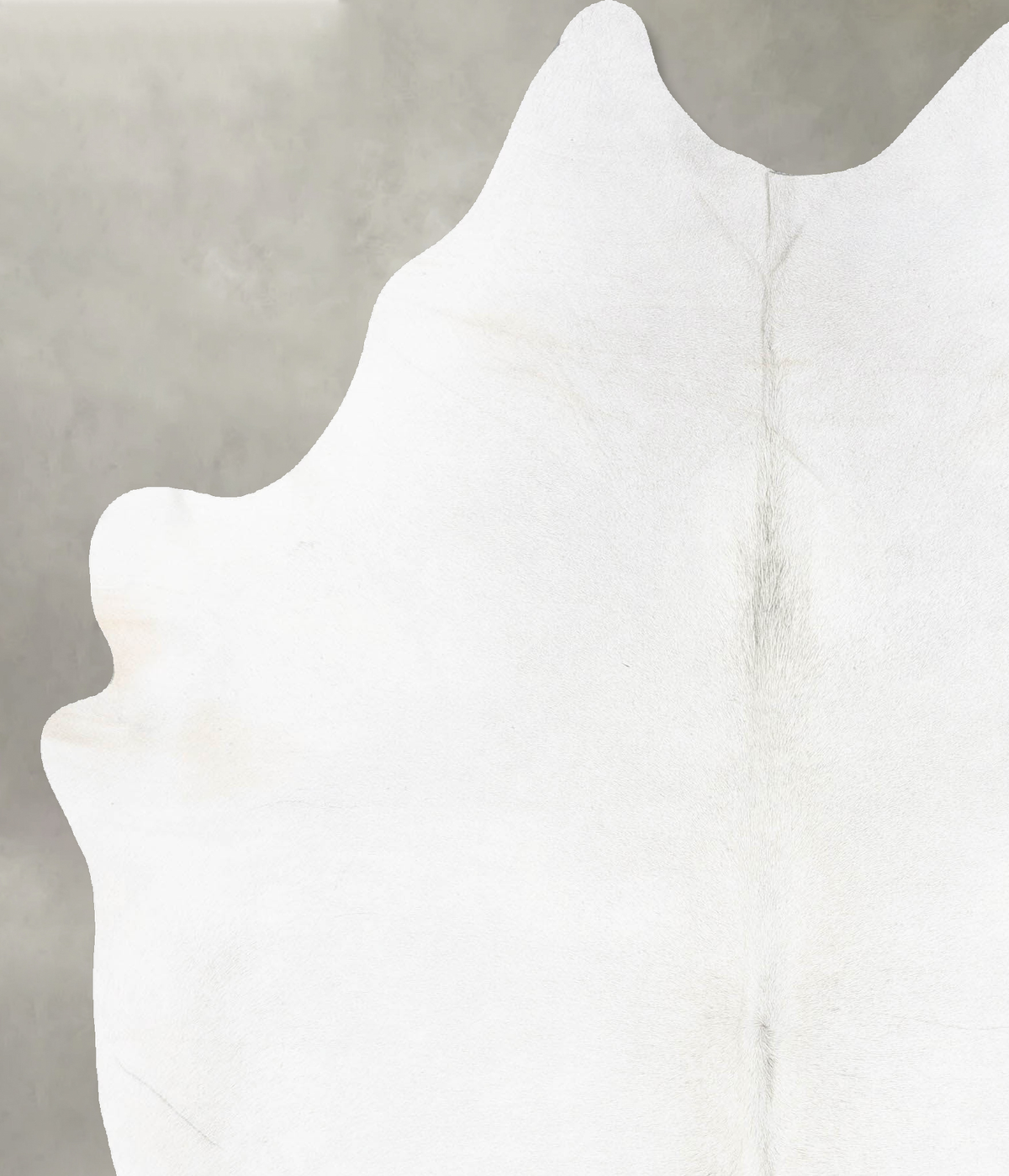 Light Grey X-Large Brazilian Cowhide Rug 7'10"H x 6'0"W #B30360 by Hudson Hides
