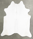 Light Grey X-Large Brazilian Cowhide Rug 7'1"H x 6'5"W #B30364 by Hudson Hides