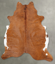 Medium Brindle XX-Large Brazilian Cowhide Rug 8'3"H x 7'1"W #B30377 by Hudson Hides