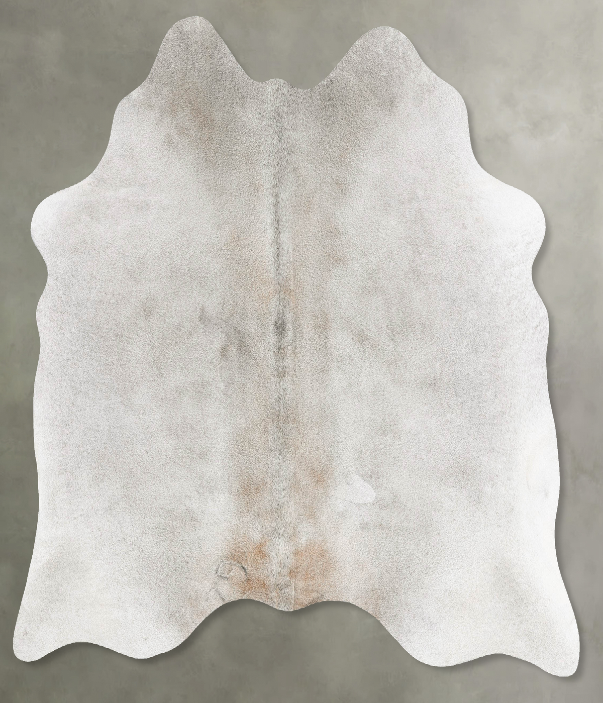 Grey with Beige Cowhide Rug #B30378