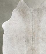 Grey with Beige Large Brazilian Cowhide Rug 5'8"H x 5'7"W #B30378 by Hudson Hides
