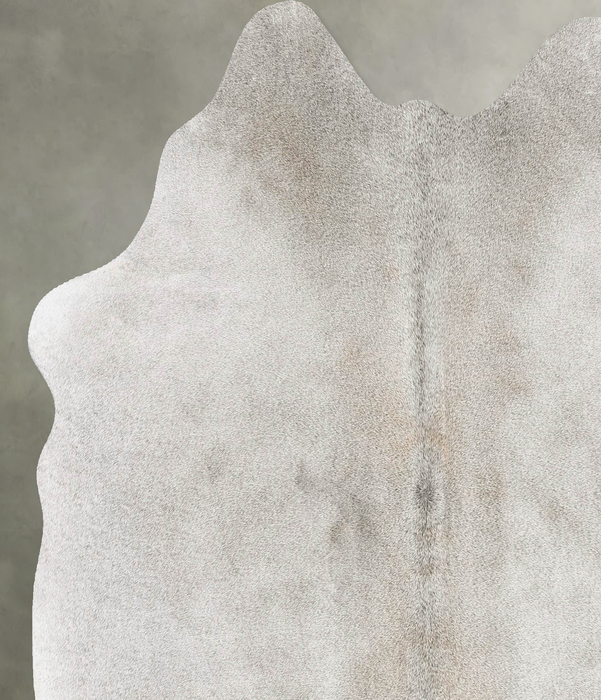 Grey with Beige Cowhide Rug #B30378