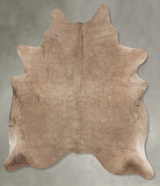Taupe X-Large Brazilian Cowhide Rug 6'11"H x 5'9"W #B30381 by Hudson Hides