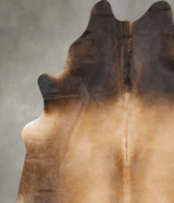 Warm Caramel XX-Large Brazilian Cowhide Rug 8'2"H x 6'7"W #B30383 by Hudson Hides
