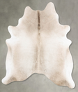 Grey with Beige X-Large Brazilian Cowhide Rug 7'5"H x 6'3"W #B30393 by Hudson Hides