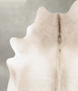 Grey with Beige X-Large Brazilian Cowhide Rug 7'5"H x 6'3"W #B30393 by Hudson Hides