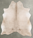 Champagne Large Brazilian Cowhide Rug 6'10"H x 5'9"W #B30403 by Hudson Hides
