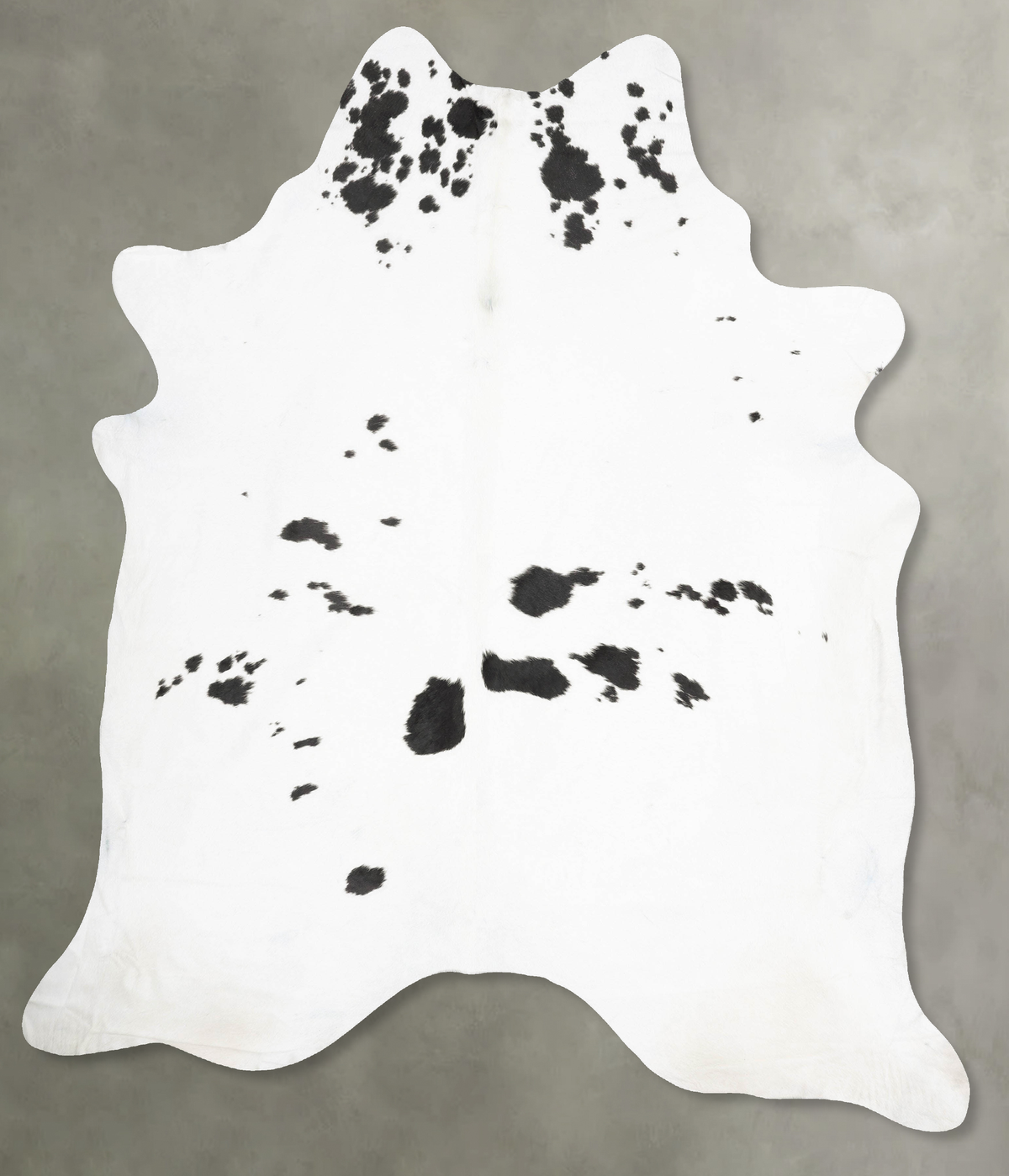 Black and White Cowhide Rug #B30410