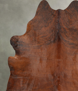 Medium Brindle XX-Large Brazilian Cowhide Rug 7'8"H x 6'9"W #B30424 by Hudson Hides