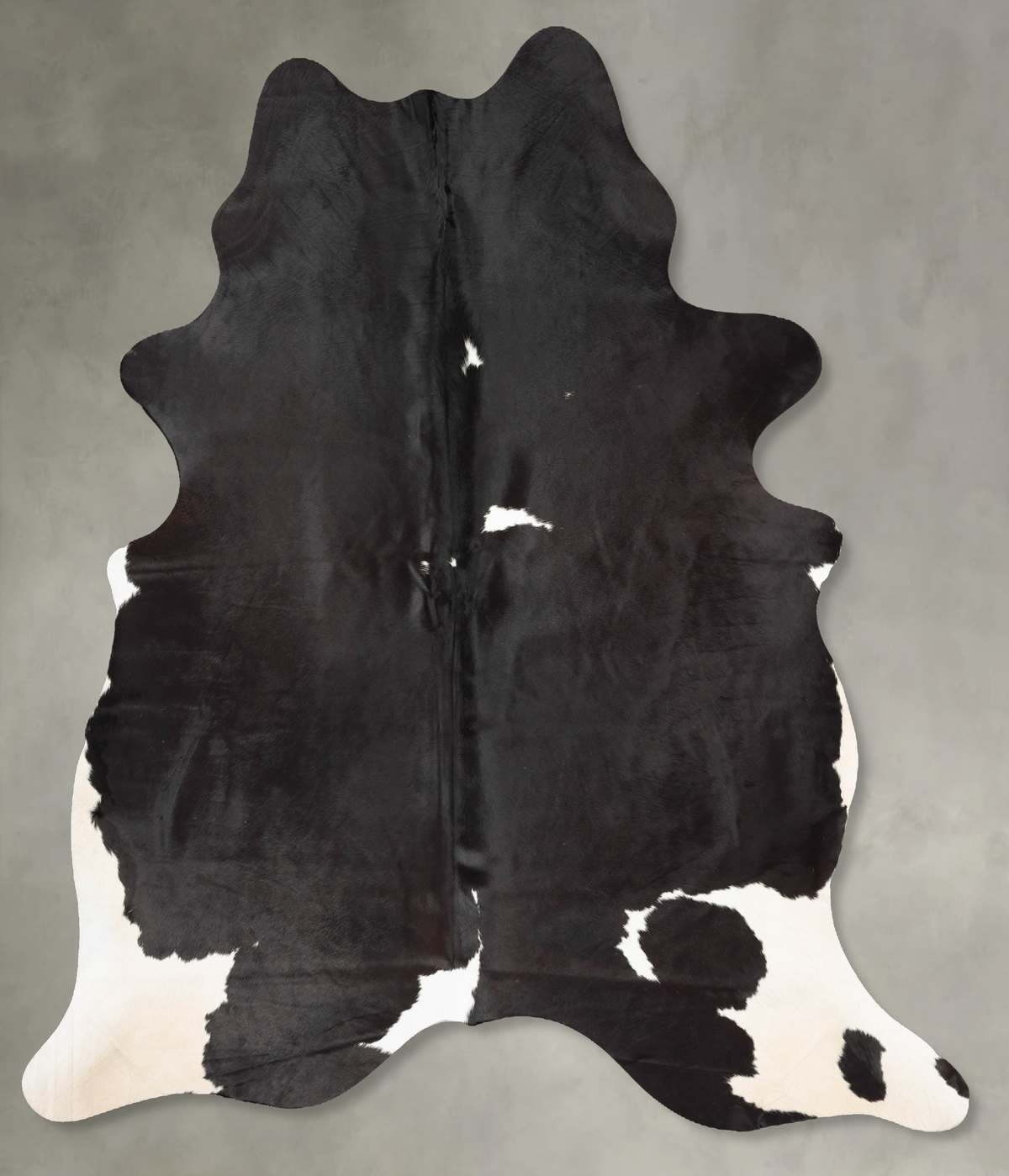 Black and White Cowhide Rug #B30431