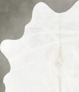 Medium Grey Medium Brazilian Cowhide Rug 5'3"H x 4'4"W #B30439 by Hudson Hides