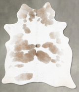 Light Caramel Large Brazilian Cowhide Rug 7'4"H x 5'4"W #B30443 by Hudson Hides