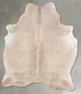 Taupe Large Brazilian Cowhide Rug 6'11"H x 5'7"W #B30445 by Hudson Hides