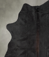 Chocolate Medium Brazilian Cowhide Rug 5'3"H x 4'4"W #B30448 by Hudson Hides