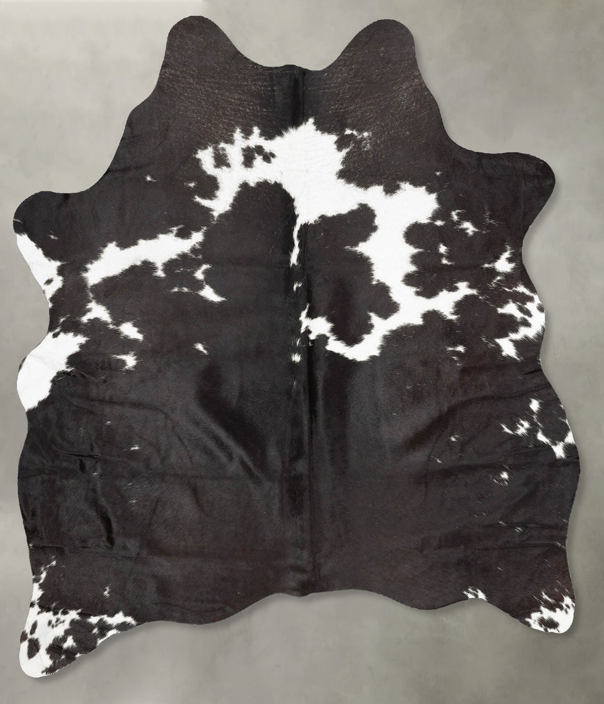 Black and White Cowhide Rug #B30450