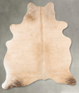 Beige Medium Brazilian Cowhide Rug 6'2"H x 4'10"W #B30460 by Hudson Hides