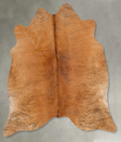 Medium Brindle Large Brazilian Cowhide Rug 6'1"H x 6'0"W #B30464 by Hudson Hides