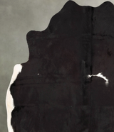 Black and White XX-Large Brazilian Cowhide Rug 7'11"H x 6'10"W #B30476 by Hudson Hides