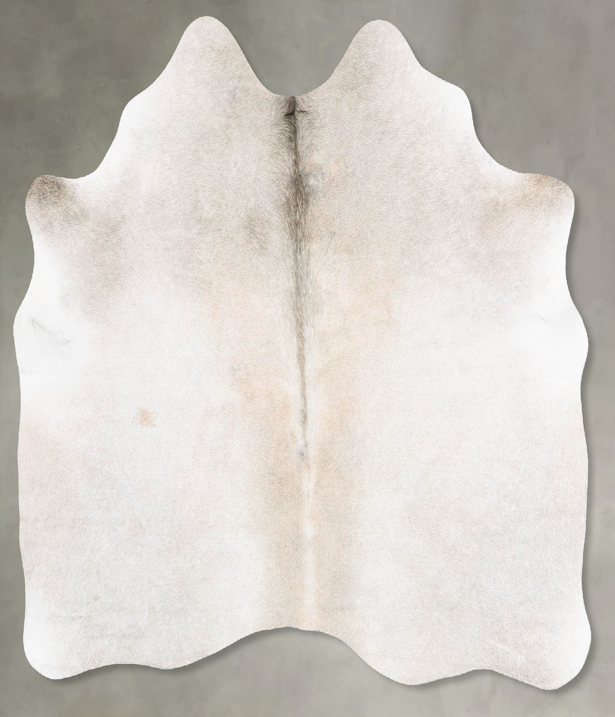 Grey with Beige Cowhide Rug #B30482