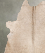 Taupe X-Large Brazilian Cowhide Rug 7'8"H x 6'0"W #B30485 by Hudson Hides