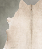 Champagne Large Brazilian Cowhide Rug 6'6"H x 6'0"W #B30496 by Hudson Hides