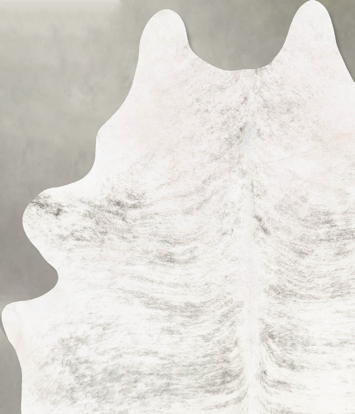 Grey Brindle XX-Large Brazilian Cowhide Rug 8'2"H x 6'6"W #B30511 by Hudson Hides