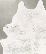 Grey Brindle XX-Large Brazilian Cowhide Rug 8'2"H x 6'6"W #B30511 by Hudson Hides