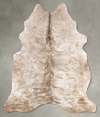 Light Brindle XX-Large Brazilian Cowhide Rug 8'1"H x 7'0"W #B30520 by Hudson Hides