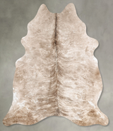Light Brindle XX-Large Brazilian Cowhide Rug 8'1"H x 7'0"W #B30520 by Hudson Hides