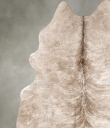Light Brindle XX-Large Brazilian Cowhide Rug 8'1"H x 7'0"W #B30520 by Hudson Hides