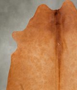 Solid Brown Large Brazilian Cowhide Rug 6'4"H x 5'5"W #B30539 by Hudson Hides