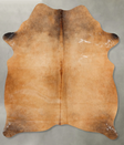 Solid Brown Large Brazilian Cowhide Rug 6'10"H x 4'10"W #B30545 by Hudson Hides