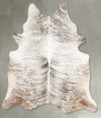 Light Brindle XX-Large Brazilian Cowhide Rug 8'0"H x 7'0"W #B30561 by Hudson Hides