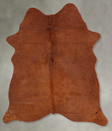Solid Brown Large Brazilian Cowhide Rug 6'10"H x 5'2"W #B30566 by Hudson Hides
