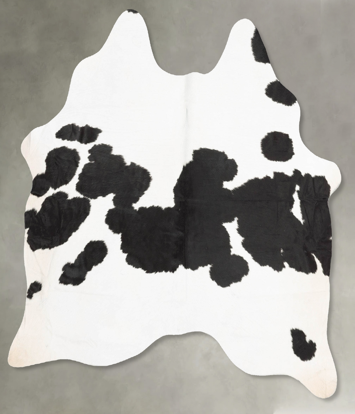 Black and White Cowhide Rug #B30569