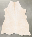 Palomino Medium Brazilian Cowhide Rug 4'10"H x 4'5"W #B30571 by Hudson Hides