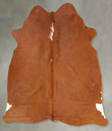 Brown and White Regular Medium Brazilian Cowhide Rug 5'10"H x 4'11"W #B30575 by Hudson Hides