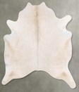 Champagne X-Large Brazilian Cowhide Rug 7'5"H x 6'3"W #B30591 by Hudson Hides