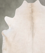 Champagne X-Large Brazilian Cowhide Rug 7'5"H x 6'3"W #B30591 by Hudson Hides