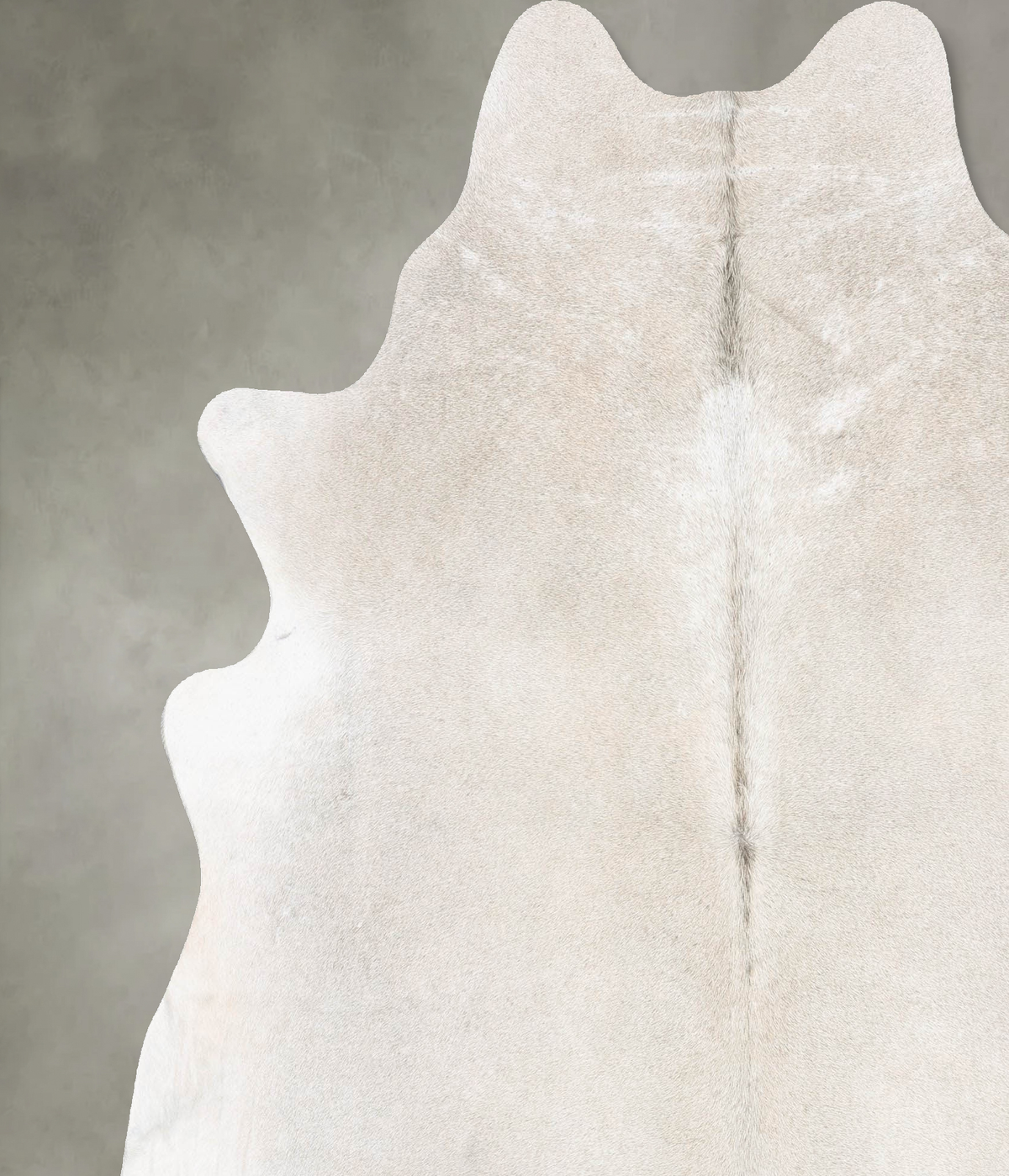 Grey with Beige Cowhide Rug #B30595