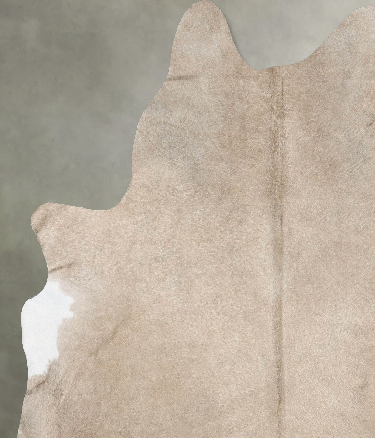 Taupe Large Brazilian Cowhide Rug 6'8"H x 5'11"W #B30597 by Hudson Hides
