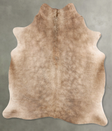 Taupe Large Brazilian Cowhide Rug 6'8"H x 5'6"W #B30600 by Hudson Hides