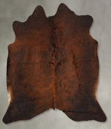 Warm Caramel Large Brazilian Cowhide Rug 6'5"H x 6'2"W #B30602 by Hudson Hides