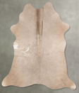 Taupe Medium Brazilian Cowhide Rug 5'5"H x 4'8"W #B30617 by Hudson Hides