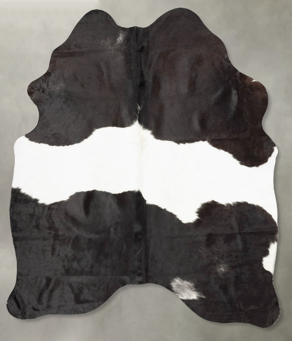 Black and White Cowhide Rug #B30622