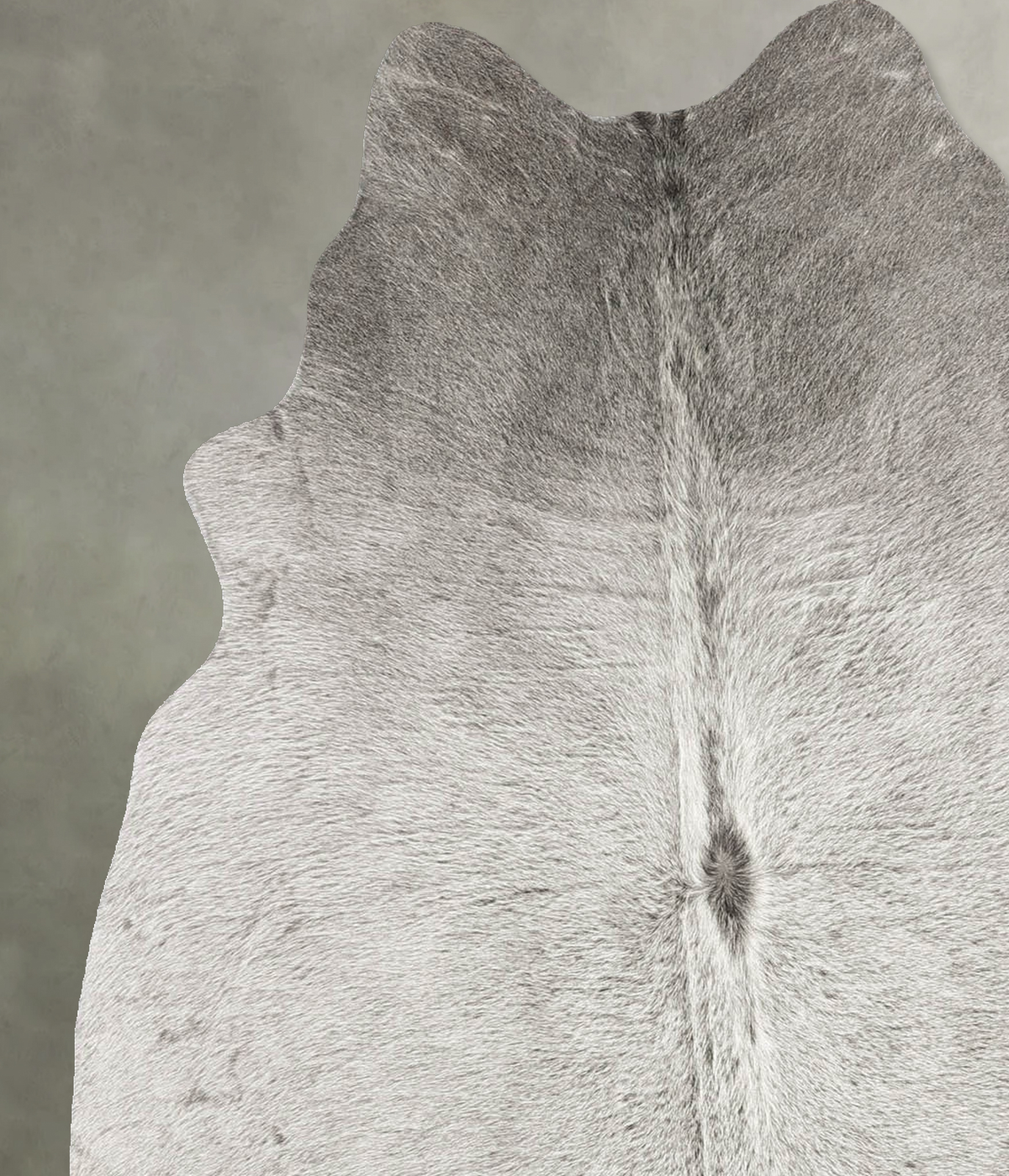 Medium Grey Cowhide Rug #B30626